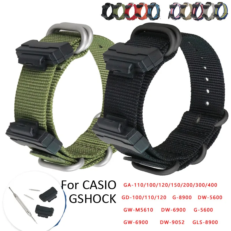 Nylon Watch Band for Casio G-S - Casio Watch G-Shock Dw-5600 recension och pris