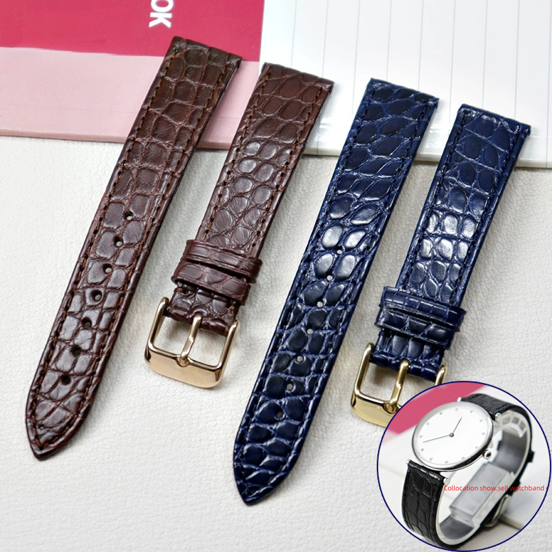 Thin crocodile Genuine leather - Cartier Watch Tank recension och pris