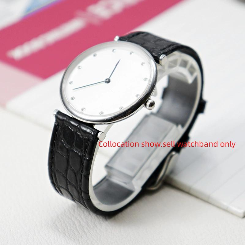 Thin crocodile Genuine leather - Cartier Watch Tank recension och pris