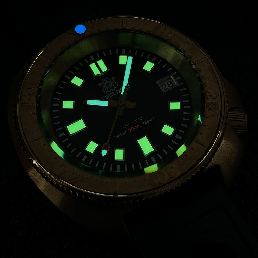 STEELDIVE Men Bronze Dive Watc - Seiko Watch Prospex recension och pris