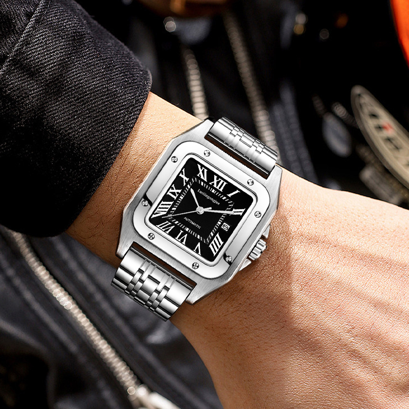 High-End Luxury Square Automat - Cartier Watch Tank recension och pris