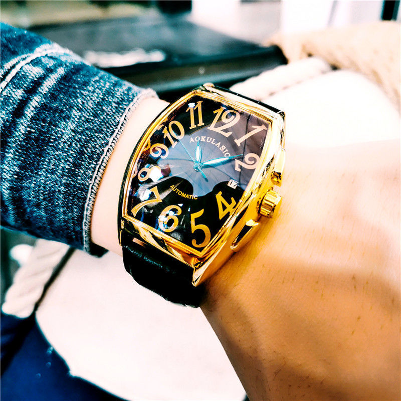 Luxurious Men's Mechanical Wat - Cartier Watch Tank recension och pris