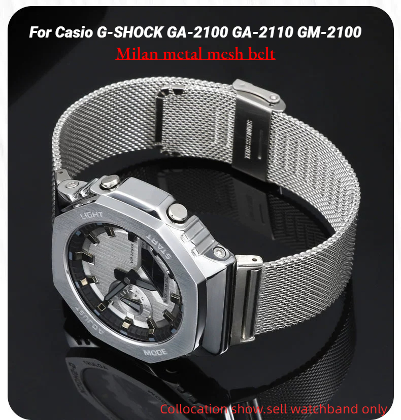 Milan metal mesh belt For Casi - Casio Watch G-Shock Dw-5600 recension och pris